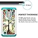 LG Tribute 5 Case, LG Escape 3 Case, UrSpeedtekLive [Drop Protection] Dual Layer Hybrid Defender Phone Cover Case for LG K7 / Tribute 5 / Treasure/Escape 3 - Love Tree