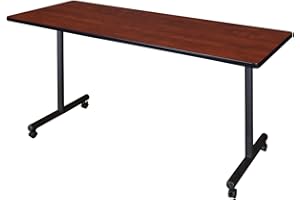 REGENCY SEATING Regency Kobe 60 by 24-Inch Mobile Training Table, Cherry