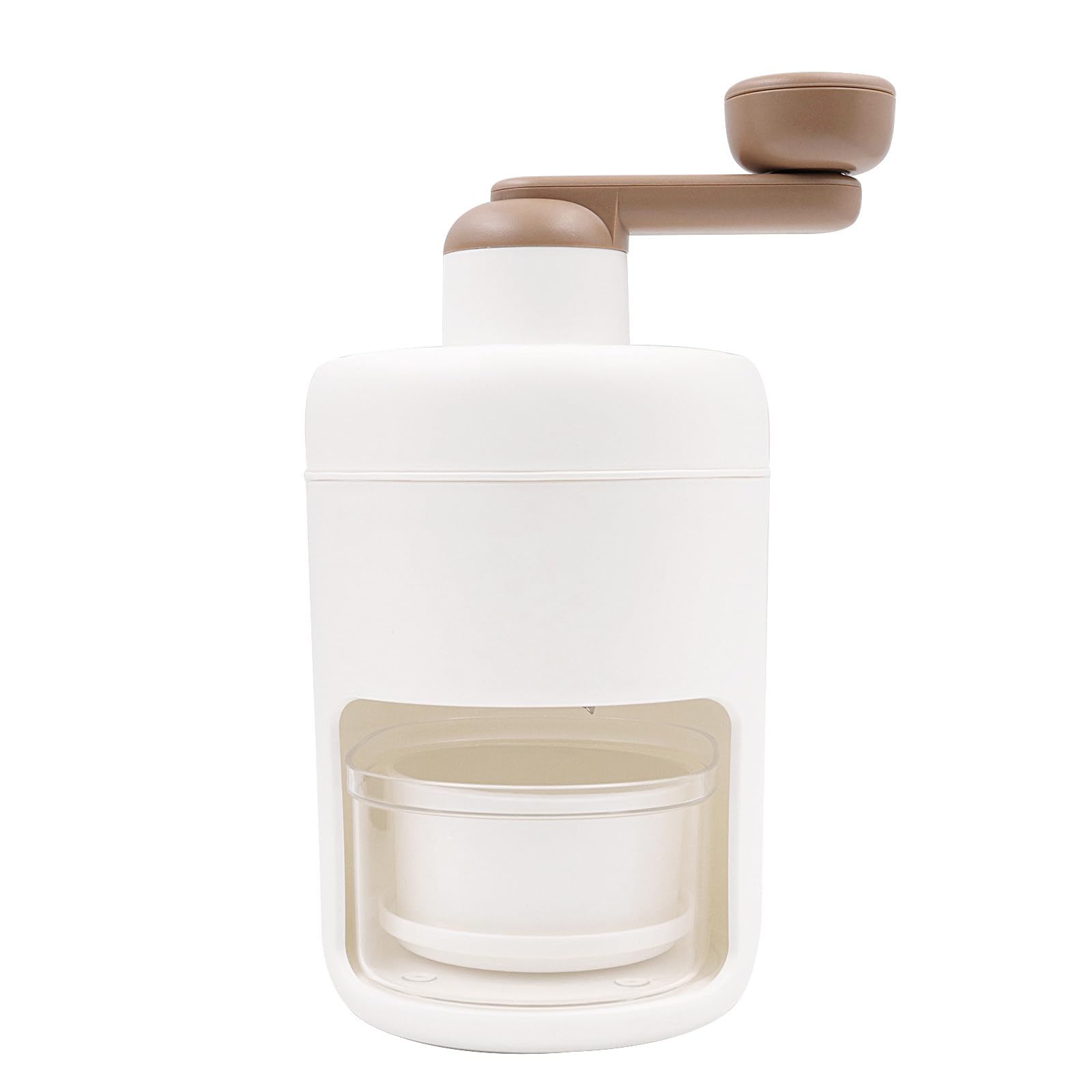 Ieron Portable Shaved Ice Machin， Manual Snow Cone Maker, Ice Crusher with Free Ice Cube Trays