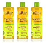 Alba Botanica Hawaiian Hair Care Honeydew Gloss Boss Shampoo, 12 oz (Set of 3)
