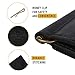 Rachiba Leather Bifold Wallet With Money Clip - Black Genuine Leather Wallet