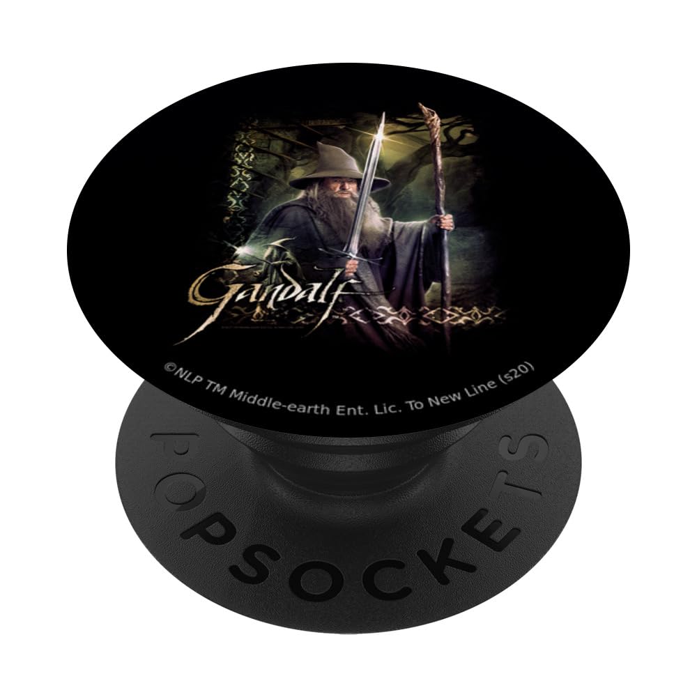 The Hobbit Gandalf Sword and Staff PopSockets Swappable PopGrip