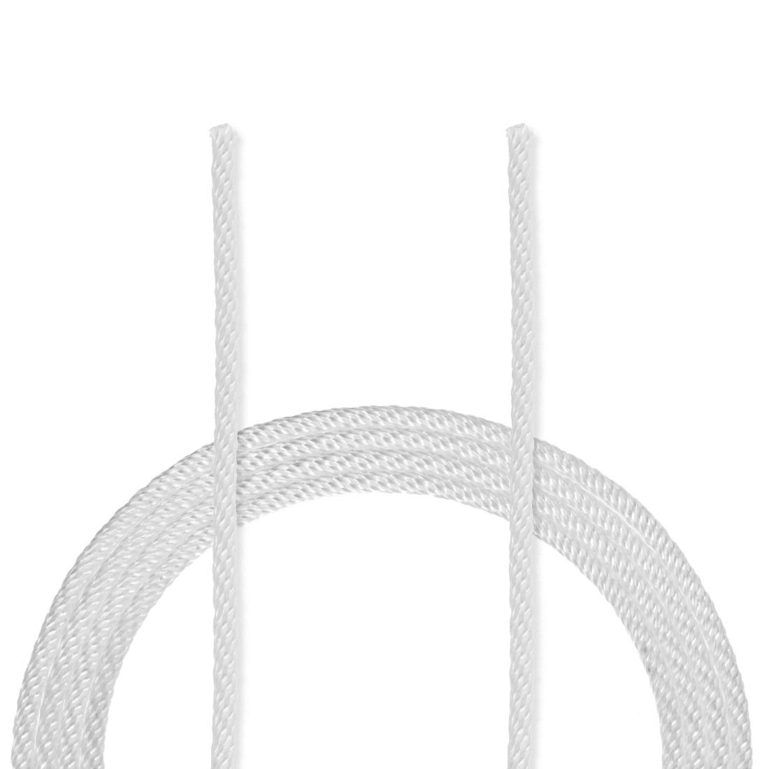 sourcing map Recoil start Rope 3.5mm Dia 5m 16.4ft Polyester Pull Cord for 152F 154F Lawn Mower Trimmer Engine Part