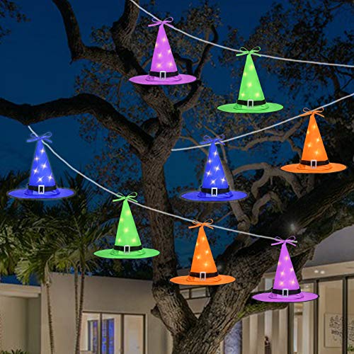 witches hat string lights