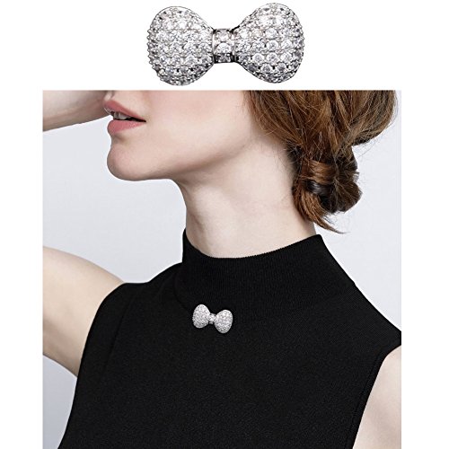 Joyci 1piece created cardigan pin shawl brooch crystal cute vinta…
