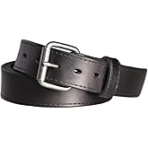 Kmioc Concealed Carry CCW Leather Gun Belt 1 1/2 inch 100% Full Grain Thick Leather Belt for Gun Carry