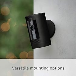 Ring Stick Up Cam Plug-In HD security camera with