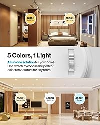 Sunco 24 Pack 5/6 Inch LED Can Lights Retrofit