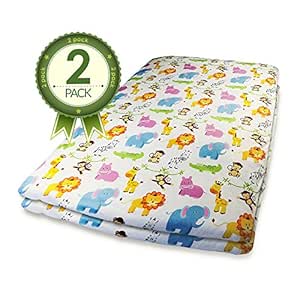 sheets animal crib pack play