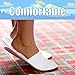 24 Disposable Spa Hotel Slippers, Bulk Guest Slippers Size 11 Women Size 10 Men