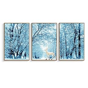 NWT Framed Canvas Wall Art for Living Room,...