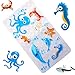 WoByt Multi-Purpose Bath Mat/PVC Material Baby Tub Mat Non Slip Mats Children & Shower Bathroom Safety Pattern from Ocean Octopus
