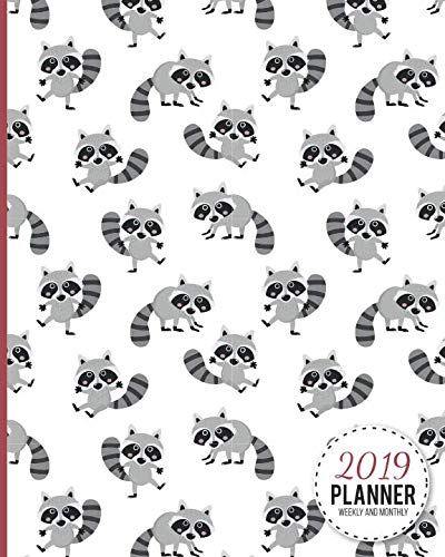 [BOOK] 2019 Planner Weekly And Monthly: Calendar Schedule and Organizer. Inspirational Quotes, Raccoon Patt TXT