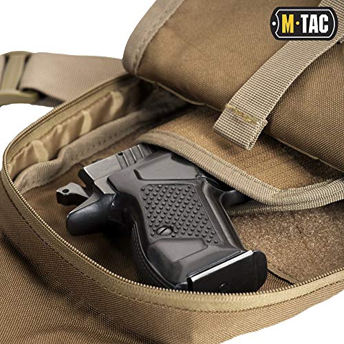 MTac Tactical Bag Shoulder Chest Pack with Sling for Concealed Carry