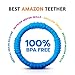 The Original Baby Teether Rings [4 Colors] Soother Infant Teething Toy - Dental Molar Pacifier - BPA Free Babyshower Gift