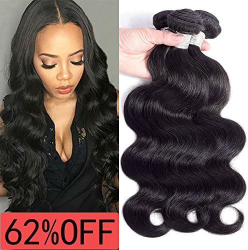 Beckoning Hair 7A Brazilian Body Wave 3 Bundles 18 20 22 Inches Natural Color 100% Unprocessed Remi Hair Extensions Mink Brazilian Virgin Human Hair Weave (100+/-5g)/pc