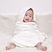 Bamboo Hooded Bath Towels For Baby (Kids) - Hypoallergenic Extra Soft Water Absorbent Towel Large Fibers 35''x35''- Keeps Baby Quick-Dry and Warm - Sized for Newborn, Infant, Toddler & Kids By Tacoki