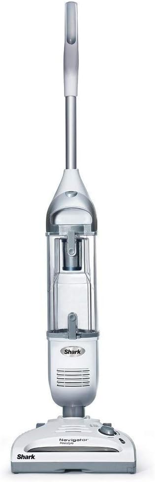 Shark Navigator Freestyle Upright Stick Cordless Bagless Vacuum for Carpet, Hard Floor and Pet with XL Dust Cup and 2-Speed Brushroll (SV1106), White/Grey - Household Upright Vacuums