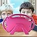 BMOUO Kids Case for iPad 6th/5th Generation (9.7 inch, 2018/2017), iPad Air 1 & iPad Air 2 Kids Case with Shoulder Strap for for iPad 9.7” (iPad 6th/5th Gen)/iPad Air 1st/2nd Generation, Rose