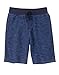 Gymboree Boys' Big Heathered Shorts, Dark Marine, 8