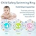 Baby Swimming Ring Floats with Safety Seat Double Airbag Swim Rings for Babies Kids Swimming Float Baby Floats for Pool Swim Training Aid Kids PVC Pool Floats for Toddlers of 6-24 Months - Pink