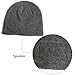 MOCREO Fashion Bluetooth Knit Hat with Stereo Headphones and Microphone Warm Chunky Soft Beanie Hands Free Talking for iPhone Samsung Android And iPad Men and Women Christmas Gift(Gray)