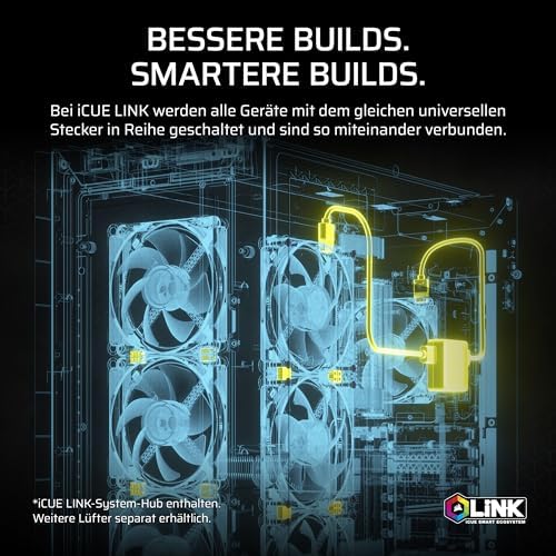 iCUE LINK TITAN 360 RX RGB Flüssig-CPU-Kühler – Schwarz