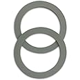 (2 Pack) Grey Blender Gasket, Compatible with Osterizer and Oster Blender Replacement Parts (2)