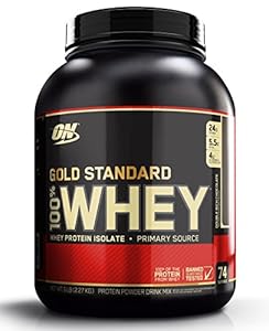 Optimum Nutrition 100% Whey Gold Standard, Double Rich Chocolate, 5 Pound, 80 Ounce
