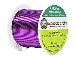 Mandala Crafts Anodized Aluminum Wire for