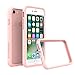 iPhone 8 / iPhone 7 Bumper Case [CrashGuard by RhinoShield] | Shock Absorbent Slim Design Protective Cover [3.5 M/11ft Drop Protection] Apple - Shell Pink