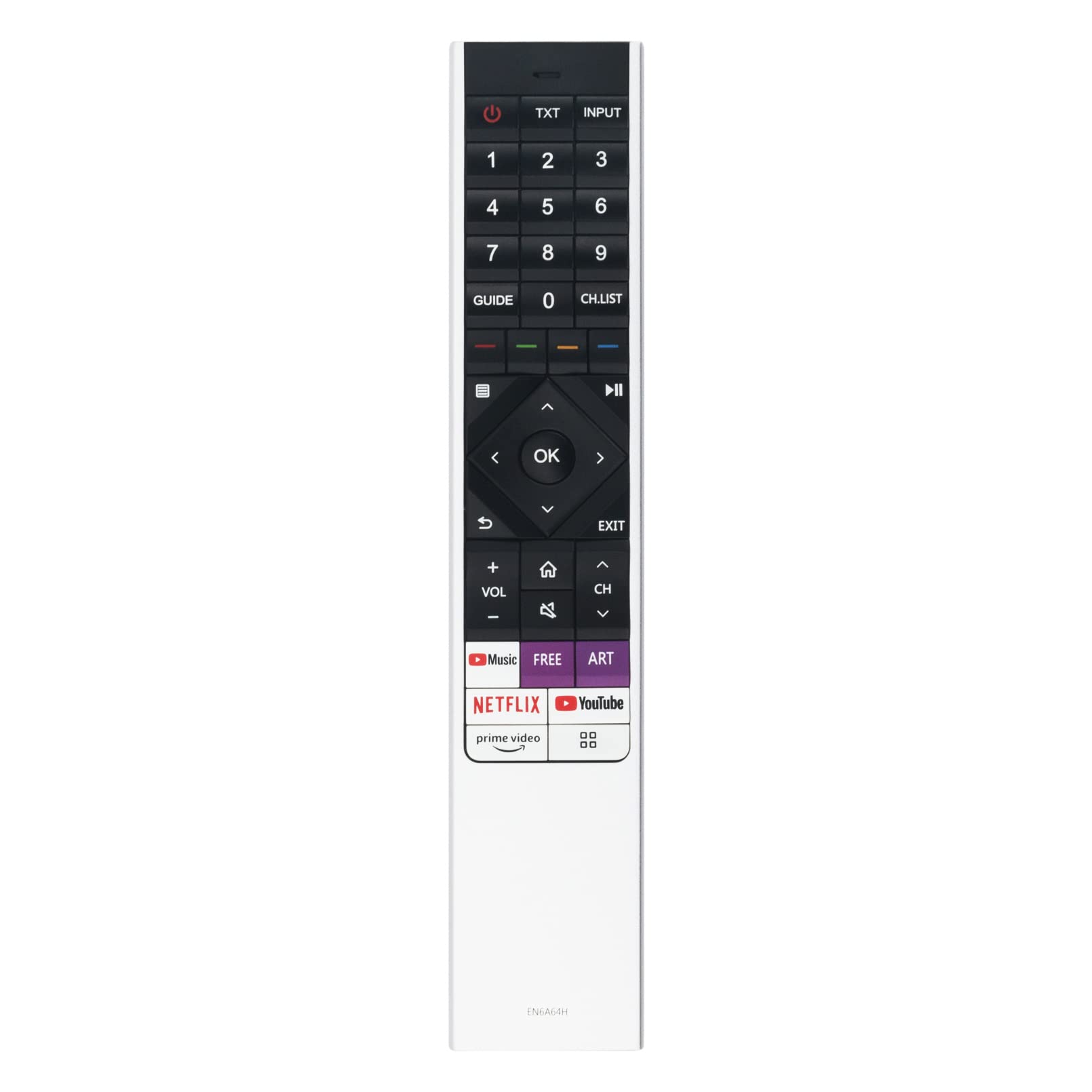 VINABTY Replaced Remote Fit for EN6A64H Hisense A8G TV 55A8G 55A80G 55A81G 55A80GCH 55A81GCH 55A83GNE 55A8AG 55A8BG 55A8CG 55A8AGCH
