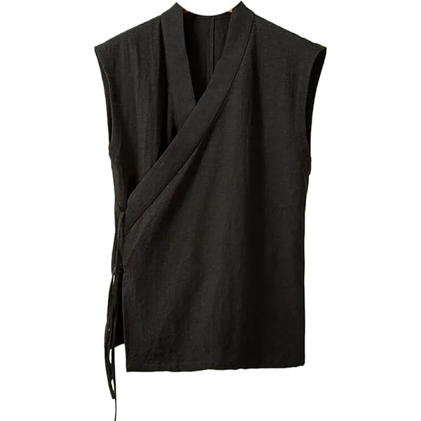 YANYAN/ヤンヤン　Linen Mabo VEST サイズM YANYAN/ヤンヤン Linen Mabo VEST サイズM YANYAN/ヤンヤン