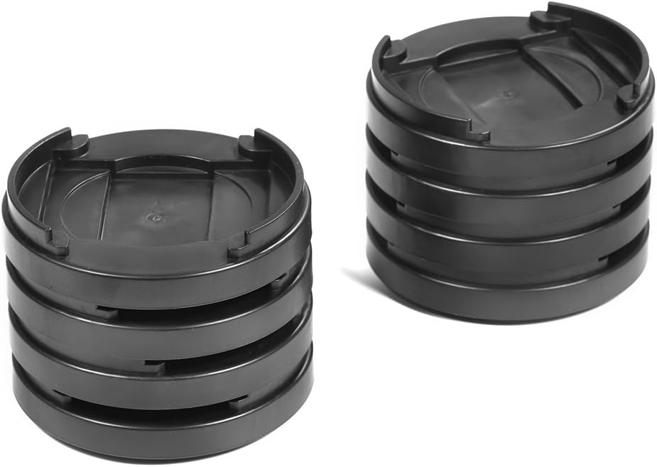 EBTOOLS Furniture Risers,8Pcs Table Risers Plastic Multislot Furniture