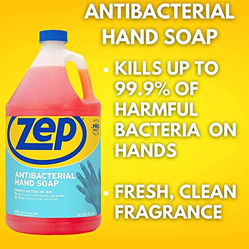 Zep Industrial Antibacterial Hand Soap 1 Gallon (Case of 4) R46124