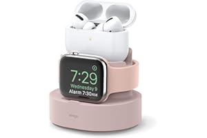 elago 2 in 1 Charging Station for Apple Products, Designed for Apple AirPods 3 & Pro, iPhone, All Apple Watch Series [Origina