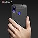 Ryphez for Xiaomi Redmi Note 7 case.Redmi Note 7 Pro Case. Anti-Fingerprint Shockproof Carbon Fiber Design Flexible Soft TPU Brushed Texture Protective Case for Xiaomi Redmi Note 7/7 Pro (Black)