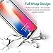 for iPhone Xs Max Slim Fit Clear TPU Gel Shockproof Case Cover for iPhone Xs Max with Card Holder (Transparent)