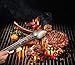 RWM BBQ Grill Tool Set - Heavy Duty Extra Thick Stainless Steel Grill Utensil Set, Spatula, Basting Brush, Fork & Tongs Perfect BBQ Grilling Accessories, Gift Box Package