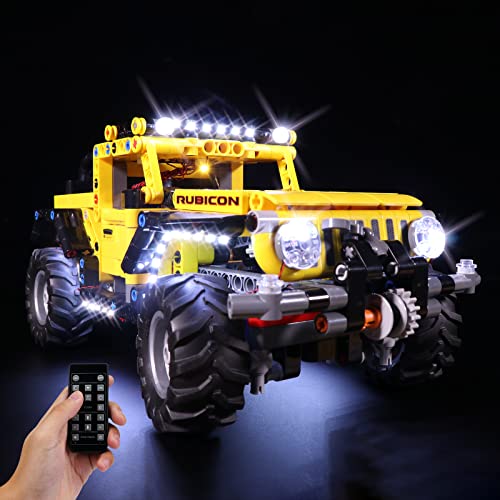 DALDED LED Light Kit for Lego Jeep Wrangler