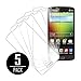 MPERO Collection 5 Pack of Clear Screen Protectors for LG Lucid 3 VS876