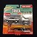 1996 Dodge Ram Burgundy and Silver with Car Trailer Limited Edition to 4360 pieces Worldwide "Truck and Trailer" Series 1 1/64 Diecast Model Car by Johnny Lightning JLBT006 A