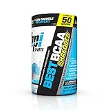 BPI Sports Best BCAA Shredded Powder for Men & Women, Snow Cone, 50 Servings