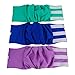 wegreeco Washable Dog Diapers - Washable Male Dog Belly Wrap- Pack of 3 - (Blue,Green,Purple,XX-Large)