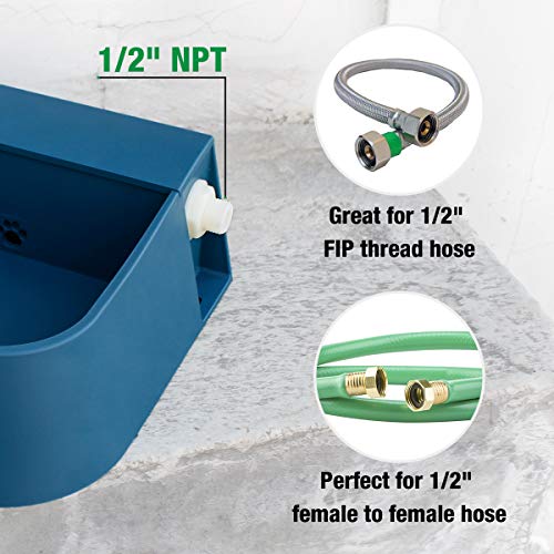 Namsan Dog Automatic Waterer Automatic Water Bowl Feeder with Float
