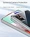 ESR Mimic Case Compatible for The Galaxy A51 9H Tempered Glass Back Cover [Mimics The Glass Back][Scratch-Resistant] + Soft Silicone Bumper [Shock Absorption] for The Samsung Galaxy A51, Clear