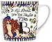 Brownlow Gifts Brownlow Gifts Gift Mug, Suzy Toronto Plan B, Black/White