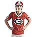 Franklin Sports NCAA Georgia Bulldogs Kids College Football Uniform Set - Youth Uniform Set - Includes Jersey, Helmet, Pants - Youth Small