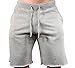 Monsta Clothing Co. Men's MMA Fight (Tap Or Bleed-OOO) Gym Sweat Shorts (G:GY) Grey