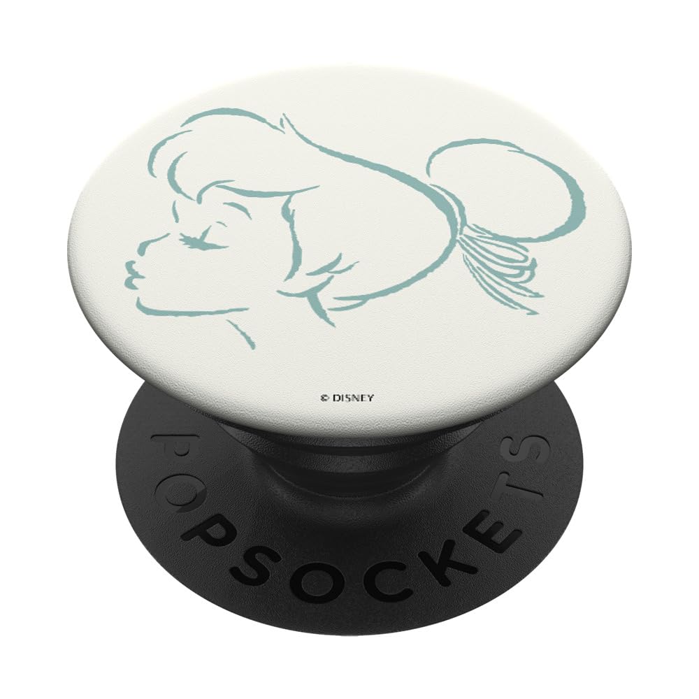 Disney Peter Pan Tinkerbell Head Outlined PopSockets Swappable PopGrip